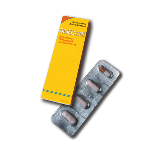 Sinecch-i box with capsules showing